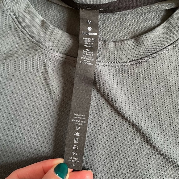 Lululemon Drysense Mesh Long Sleeve - Picture 6 of 12